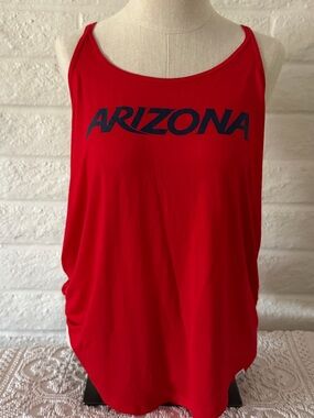 Victoria’s Secret PINK Tank Top University of Arizona U of A Red New with Tags